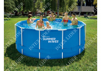 P20-1252 Каркасный бассейн круглый Summer Waves, 366х132см,  (Р20-1252-Z  Р20-1252)