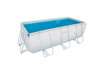 56441 Каркасный бассейн прямоугольный BestWay, 404х201х100см, фильтр-насос картр 2006 л/ч